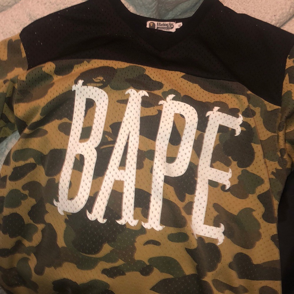 Rare bape jersey